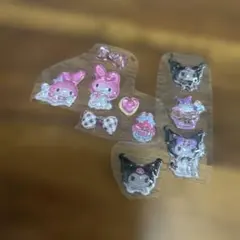 ボンボンドロップシール　サンリオ　マイメロディー　クロミ　おすそわけ