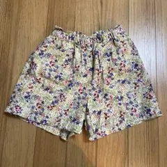 UNIQLO 花柄 ハーフパンツ 120