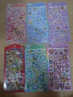 正規品　サンリオうるちゅるポップシール5枚とドロップジェリーシールセット