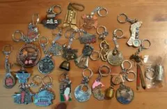 昭和　レトロ　ご当地　キーホルダー　セット　24点