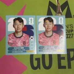 Panini FIFA 2026 ワールドカップ ステッカー ソンフンミン