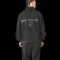 LYFT STAND COLLAR SWEAT JACKET ブラック　Mサイズ