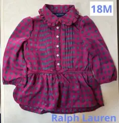 Ralph Lauren ペイズリー柄 シャツ 18M 美品