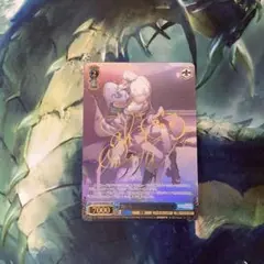 【PSA10】初音ミク SSP サイン 風に舞う花びらの中で a516 ヴァイスシュヴァルツ プロセカ 風に舞う花びらの中で 初音ミク