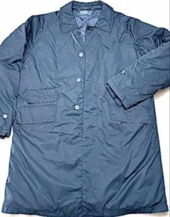 POLO RALPH LAUREN レザー襟 ダウンコート L 黒 高級感 定番