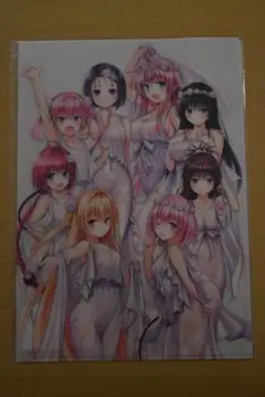 とらぶる-ToLOVEる15周年記念原画展 クリアファイルまとめ売り - メルカリ