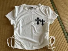 SHEIN EZwear ミニマリストクロスグラフィック ラウンドのサムネイル