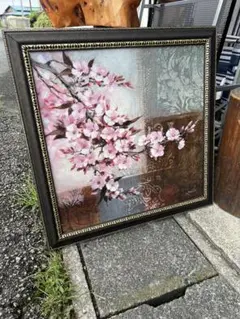 脇田正夫 油彩画 角館の桜 真筆証明書付 値下げできません - メルカリ