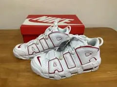 Nike Air More Uptempo ホワイト/レッド(2021)