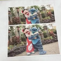 ディズニー　カレンダー　リロ　スティッチ　ポストカード　2026