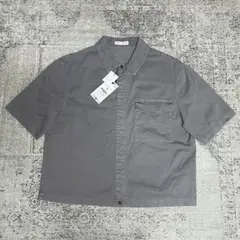 【新品】ZARA 短丈 シャツ Lのサムネイル