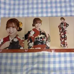 ＝LOVE 生写真 2025 January 着物 大場花菜 コンプ