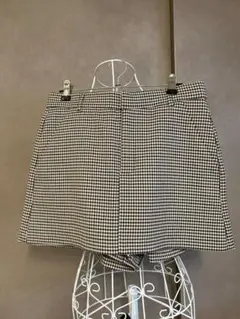 ZARA チェックスカート　Sサイズ　/427
