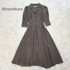 Rirandture リランドチュール　サイドプリーツワンピース