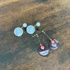 ハンドメイド　ピアス
