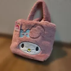 【新品未使用】マイメロディ ピンク　キャラクターフェイス　ファートートバッグ