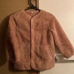 ユニクロ　防風フリースカーディガン　130cm