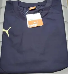 PUMA ドライ機能 ネイビーシャツ Oサイズ