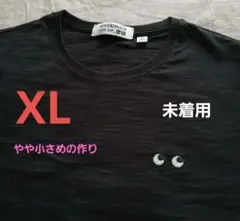 未使用　アニアハインドマーチ × ユニクロ　ブラック　スラブ　Tシャツ　黒　刺繍のサムネイル