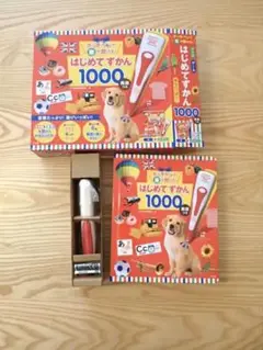 はじめてずかん 1000 箱・ペン付き