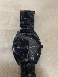 NIXON ブラック カジュアルウォッチ