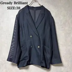 Gready Brilliant メッシュ テーラード ジャケット 38 シアーのサムネイル