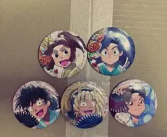 忍たま乱太郎 下町散策の段 缶バッジ 四年生 まとめ売り