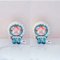 ぬい服 8cm ほわぬい用 ベビーボンネット 2点セット