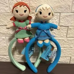 香港ディズニーランド　アナと雪の女王　アナ　エルサ　カチューシャ