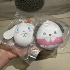 산리오 시나모롤 ポチャッコ マスコット 2個セット
