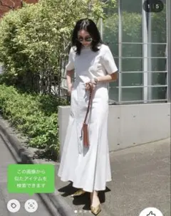 AKTE スリーブレスコットンワンピース - メルカリ