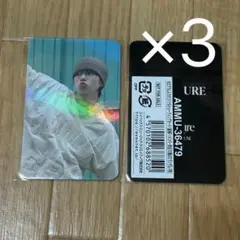 treasure　ジェヒョク　トレカ　3枚セット