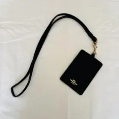 COACH コーチ パスケース ネックストラップ付き ジャンク品