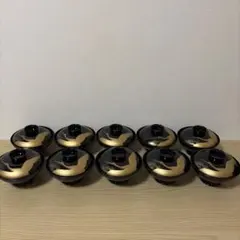 高級　会津塗　お吸い物椀 5客セット箱入×2 まとめ売り 計10客