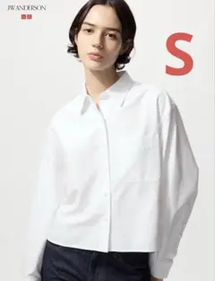 【試着のみ】UNIQLO オックスフォードシャツ　ホワイト　S