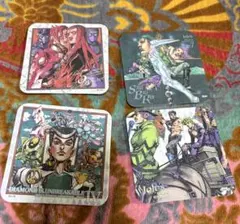ジョジョの奇妙な冒険 コースター 4枚セット