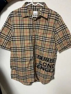BURBERRY チェック柄 半袖シャツ S