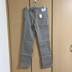 ユニクロ　スリムフィットノータックチノ　パンツ　ベージュ　ウエスト79 メンズ
