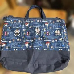 I'm DORAEMON 手提げバッグ ネイビー