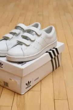 adidas HYKE ベルクロ レザー オールホワイト AOH-001 CFのサムネイル