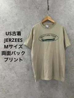 JERZEES Mud Lake Farmバック両面プリントTシャツM US古着のサムネイル