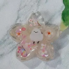 942.桜の花びら型レジンチャーム