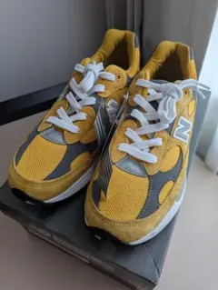 新品 new balance M992BB 黄 25cm