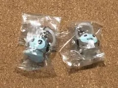 ブルーハムハム　めじるしアクセサリー　バンダイ　ガチャ　2種セット