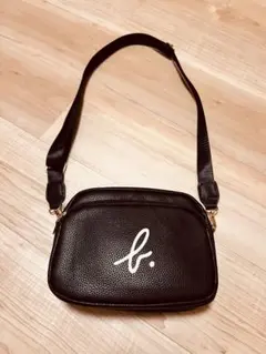 新品　Agnes b ブラック　ショルダーバック