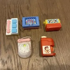 1980年代 昭和レトロ グリコのおまけ 赤シリーズ クリアレッド - メルカリ