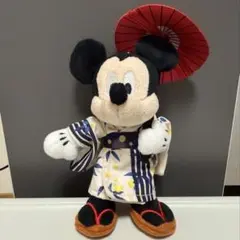 希少　ディズニー　ミッキー　ぬいぐるみ　レトロ 骨董品 着物 2025年最新】ディズニー ぬいぐるみ ミッキー 着物の人気