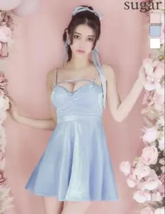 angelr ドレス S セットアップ ブルー irma glossy - メルカリ