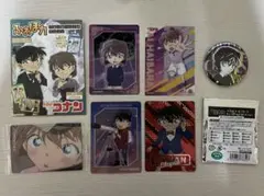 名探偵コナン　灰原哀　江戸川コナン　コ哀　カード　缶バッジ　まとめ売り