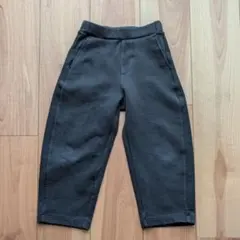 UNIQLO KIDSドライスウェットカーブパンツ ブラック 110